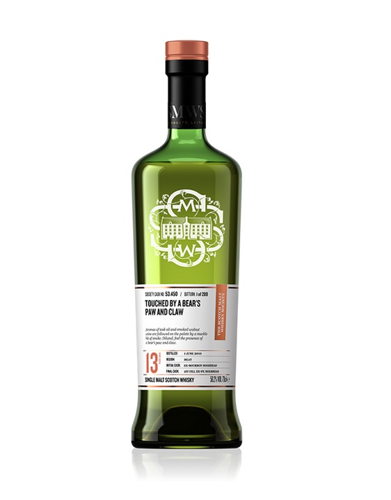 SMWS | Touched by a bear's paw and claw | Fass 53.450 | 58.2% Vol. | 0,7l