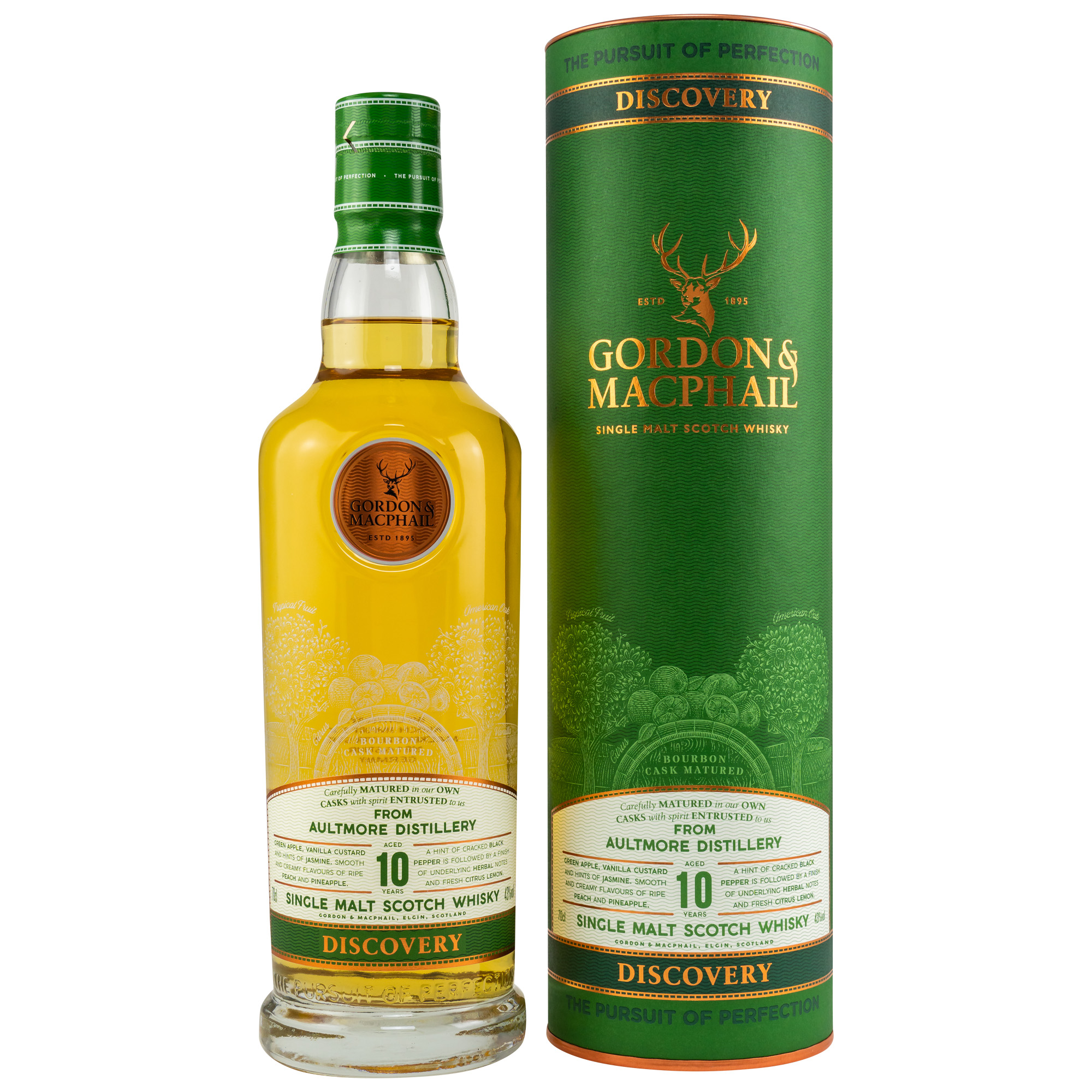 AULTMORE | 10 Jahre | 46% Vol. | 0,7l | G&M DISCOVERY