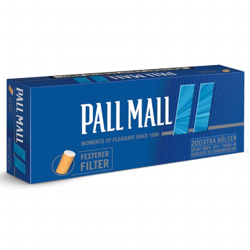 PALL MALL Blue Xtra Hülsen 5x200 Stück Packung