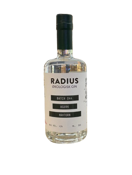Gin RADIUS økologisk Gin Dänemark Batch 44 | 47.4% Vol. | 0,5l