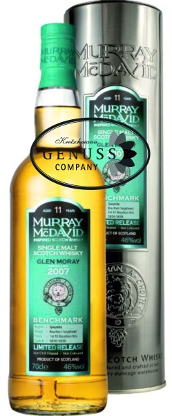 GLEN MORAY LImited Release 46 % Vol. Murray Mc David