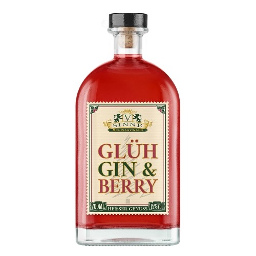 Gin V-SINNE "Glüh Gin & Berry" 15 % Vol.