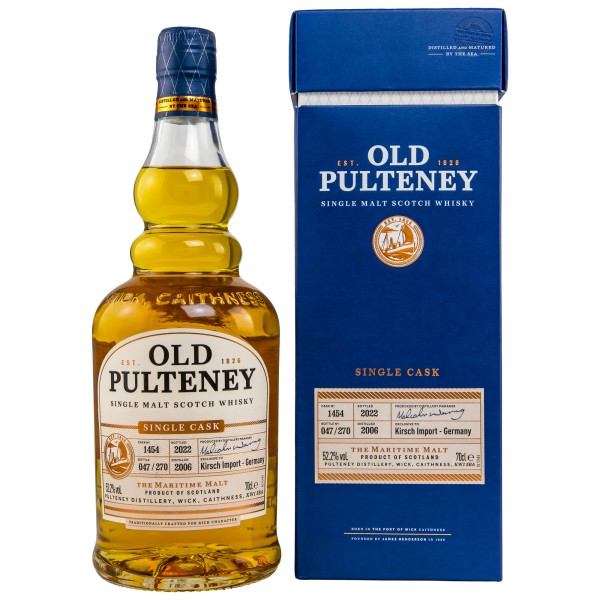 Old Pulteney 2006/2022 52,2% Cask #1454 