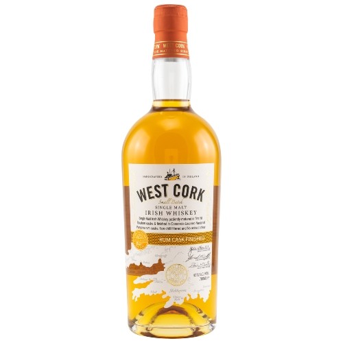 WEST CORK Rum Cask Finish 43 % Vol.